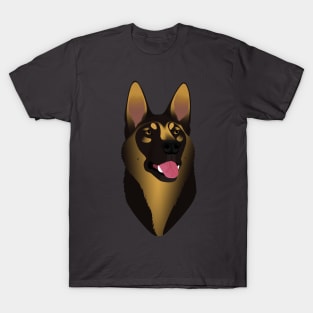 SimpliciTee - Sable German Shepherd T-Shirt